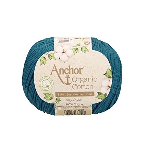 Anchor 00671 - Cotone organico a 4 fili, ca. 125 m, 50 g - Deal du jour à 8.08€