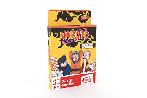 Shuffle – Gioco Naruto - 3 giochi in 1-7 famiglie, azione e... - Jouets & Jeux en promo à 17.27€