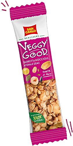 San Carlo Benessere Veggy Good Barretta Nocciole, Avena e... - Épicerie Amazon Italie à 2.63€
