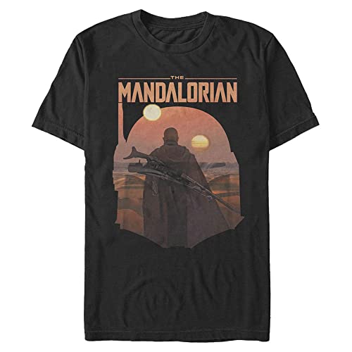 Star Wars Mandomon Epi Reveal Camiseta, Negro, XL Grande... - Mode & Vêtements en promo à 37.35€