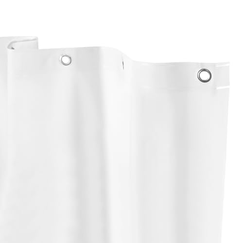Kenney Microban Tapis de Douche en PEVA Blanc 178 x 183 cm - Home & Kitchen Amazon France à 9.67€