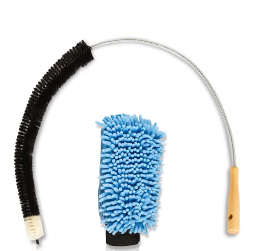 Balai de radiateur + Gant | 120 cm | Balai de Chauffage... - Sports & Fitness Amazon France à 10.42€