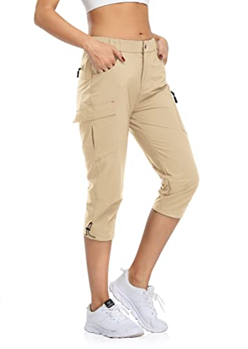 Flewolch Pantalones cargo de senderismo para mujer... - Sports & Fitness Amazon Espagne à 29.00€