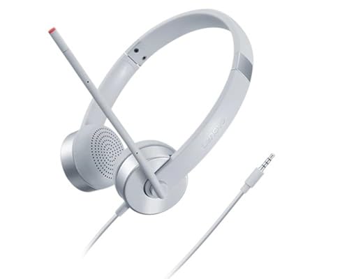 Lenovo 100 - Stereo Analog Headphones (Noise Isolating, 180... - High-Tech & Électronique en promo à 16.30€