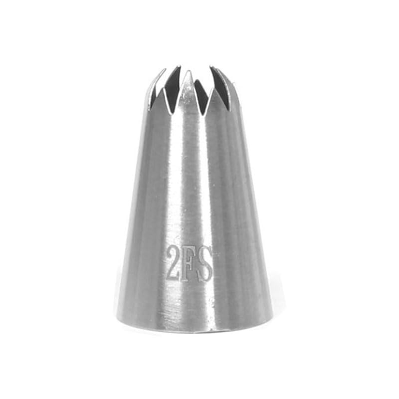 1pc 304 Stainless Steel Piping Tip Cake Piping Rose Snow... - Maison & Cuisine Amazon Royaume-Uni à 1.50€