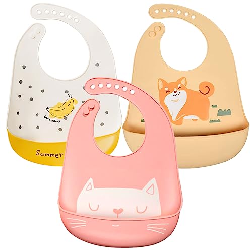 SLOSH Bavaglino Silicone Impermeabile Bavaglini con Tasca... - Jouets & Jeux Amazon Italie à 1.99€