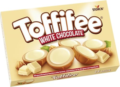 Toffifee White Chocolate, Chewy Caramel Cups With Hazelnut... - High-Tech & Électronique Amazon Royaume-Uni à 1.95€