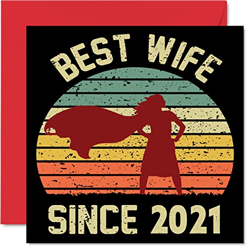 5th Anniversary Card for Wife from Husband - Best Wife... - High-Tech & Électronique Amazon Royaume-Uni à 2.07€