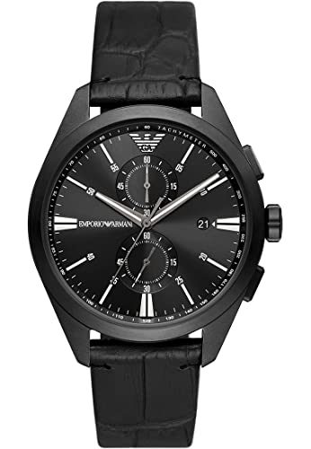 Emporio Armani Reloj Hombre, Movimiento cronógrafo, 43mm... - Sports & Fitness Amazon Espagne à 153.89€