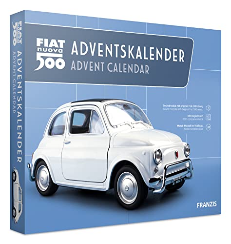 Fiat 500 Adventskalender: Mehrteiliges Metallmodell im... en promo à 33,66€ (-49%) sur Amazon FR