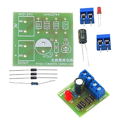 Reland Sun IN4007 Full Wave Bridge Rectifier Kits AC-DC... - Bricolage & Outils Amazon Royaume-Uni à 1.50€