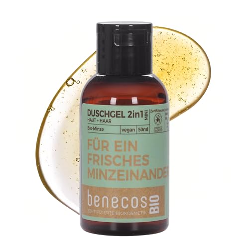 BenecosBIO Mini Duschgel 2in1 Für ein frisches Minzeinander... - Bon plan à 1.49€