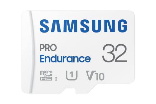 Samsung PRO Endurance Carte mémoire microSDXC UHS-I U3, 32... - Auto & Moto en promo à 16.95€