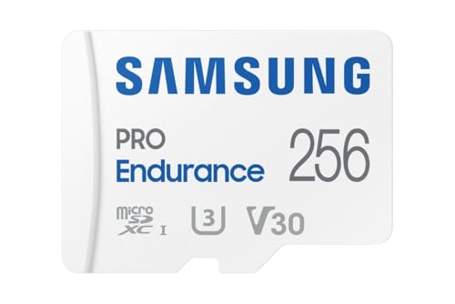Samsung PRO Endurance 256GB microSDXC UHS-I U3 100MB/s... - High-Tech & Électronique Amazon Royaume-Uni à 70.37€