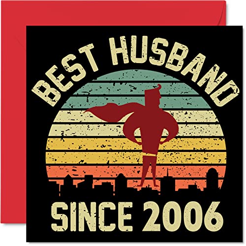 20th Anniversary Card for Husband from Wife - Best Husband... - High-Tech & Électronique Amazon Royaume-Uni à 2.19€