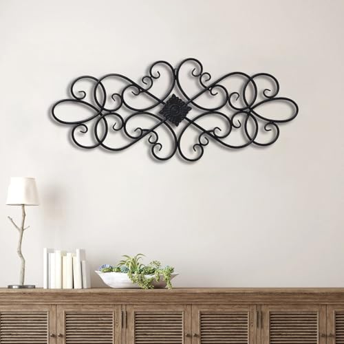 Sintosin Decoración de pared de hierro forjado negro de 32... - Maison & Cuisine Amazon Espagne à 69.37€