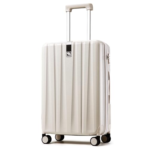 Hanke Valise de Cabine légère Rigide en PC, Blanc Ivoire... - High-Tech & Électronique Amazon France à 93.98€