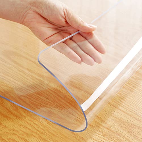 38 Inch Square Clear Plastic Dining Room Table Protector... - Maison & Cuisine Amazon Royaume-Uni à 7.83€