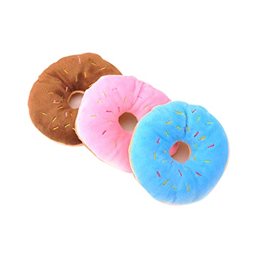 Jouet couineur en forme de donut pour animal domestique... - Animalerie Amazon France à 2.51€