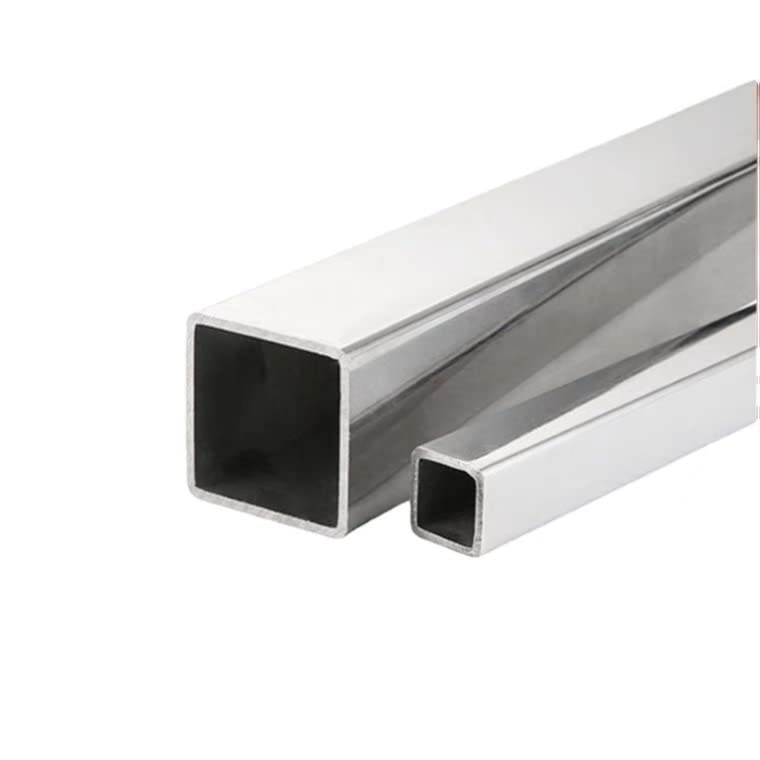 TEN-HIGH Lot de 2 tubes carrés en acier inoxydable 304 - 30... - Auto & Moto en promo à 42.00€