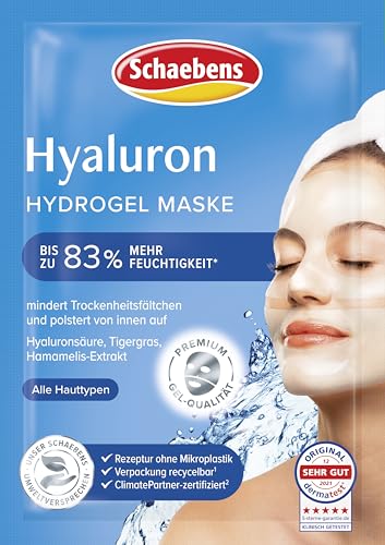 Schaebens Mascarilla de hidrogel hialurónico – Mega Booster... - Maison & Cuisine en promo à 2.06€