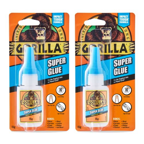 Gorilla Super Glue 15g (2 Pack) - Maison & Cuisine en promo à 10.89€