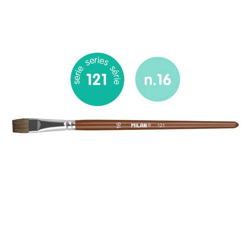 Sachet avec Crochet Pinceau Scolaire Plat série 121 n°16... - Jouets & Jeux Amazon France à 5.38€