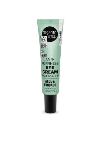 Organic Shop Crème contour des yeux anti-gonflement pour... - Beauté & Parfums en promo à 9.23€