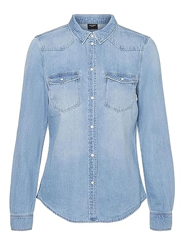 VERO MODA VMMARIA LS - Camiseta Ajustada para Mujer New... - Maison & Cuisine en promo à 23.88€