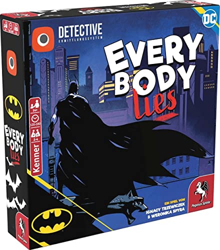 Pegasus Spiele 57518G Batman-Everybody Lies (Portal Games) - Jouets & Jeux Amazon France à 9.88€