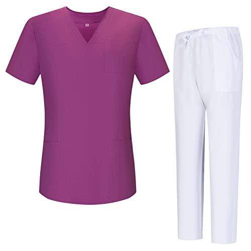 MISEMIYA Tunica infermieristica da donna, Rosa G715-40, XS - Amazon Italy à 16.05€
