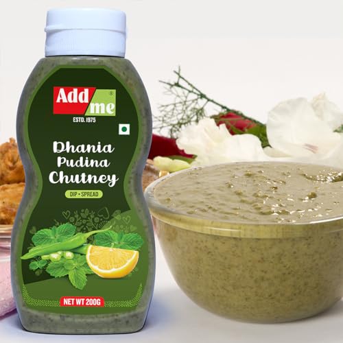 Add me Hausgemachte Dhania Pudina Chutney 210 g klassische... - Épicerie en promo à 11.45€