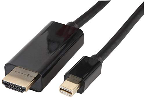 Pro Signal PSG3263 Mini DisplayPort to HDMI Cable, 1m Black - High-Tech & Électronique en promo à 6.22€