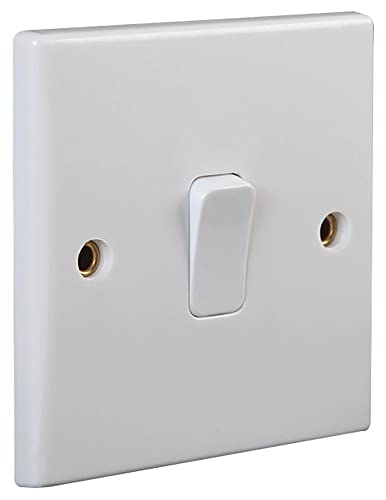 PRO ELEC PEL01397 1-Gang Rounded Edge DP Wall Switch, 20A... en promo sur Amazon