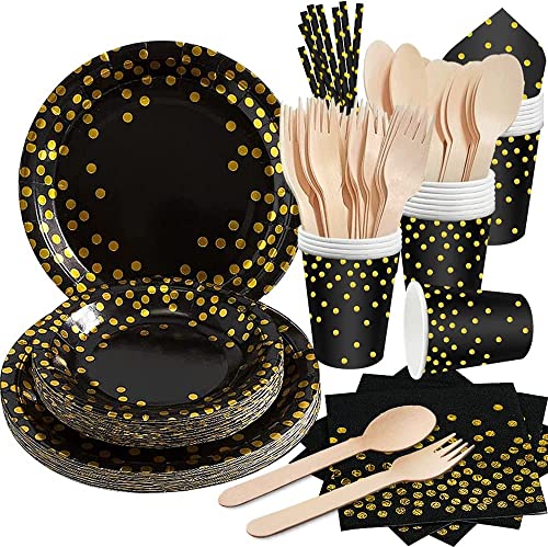 120 Pièces Ensemble D'assiettes en Papier Jetables... - Home & Kitchen Amazon France à 13.85€