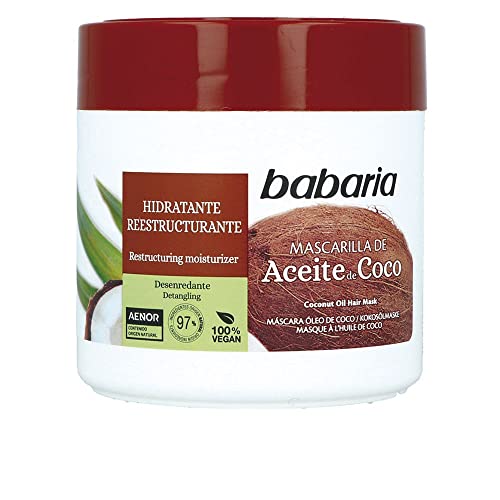 Babaria - Masque Cheveux Secs et Abîmés à la Noix de Coco... - Beauté & Parfums Amazon France à 3.78€