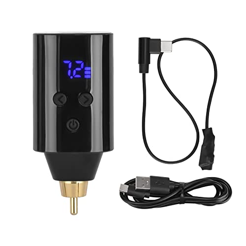 ATOMUS Alimentation sans fil RCA pour tatouage avec... - Beauté & Parfums Amazon France à 9.99€