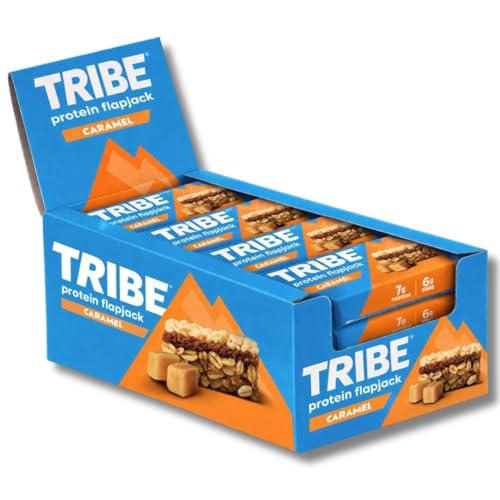 TRIBE 3 Layered Protein Flapjack - Caramel (12 x 50g) |... - High-Tech & Électronique Amazon Royaume-Uni à 12.00€