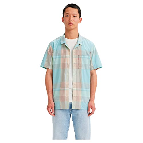 Levi's The Sunset Camp, Maglietta Uomo, Martin Plaid Pastel... - Amazon Italy à 17.99€