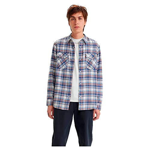 Levi's Relaxed Fit Western Camisa Hombre, Humphrey Plaid... - Bon plan à 21.75€