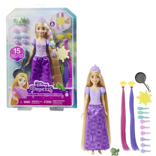 Disney Princess Toys, Rapunzel Doll with Color-Change Hair... - Jouets & Jeux Amazon Royaume-Uni à 11.99€