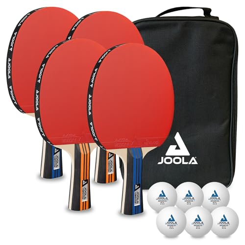 JOOLA Family Advanced Set de Tenis de Mesa con 4 Raquetas... - Sports & Fitness en promo à 34.99€