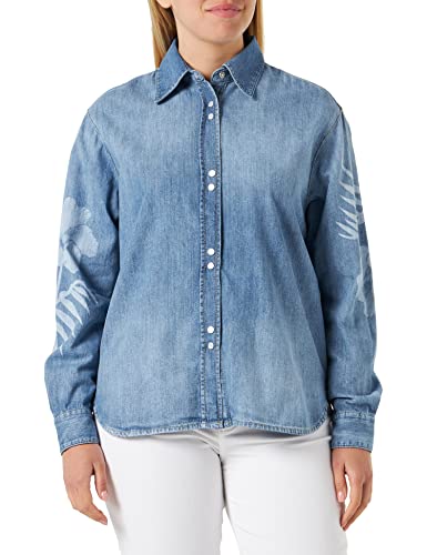 Pinko GUFARE Camicia Denim PIAZZATO, PJO_Lavaggio Medio... - Mode & Vêtements Amazon Italie à 34.95€