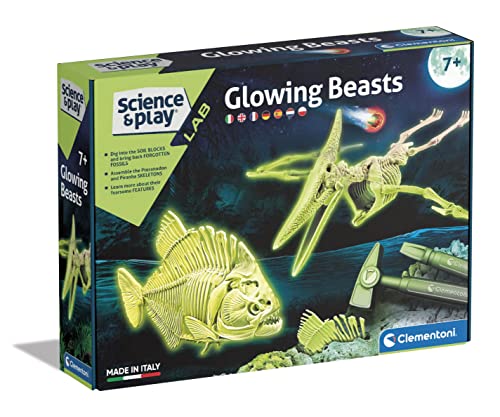 Clementoni - 19311 - Science & Play - Glowing Beasts... - Jouets & Jeux Amazon Royaume-Uni à 9.23€