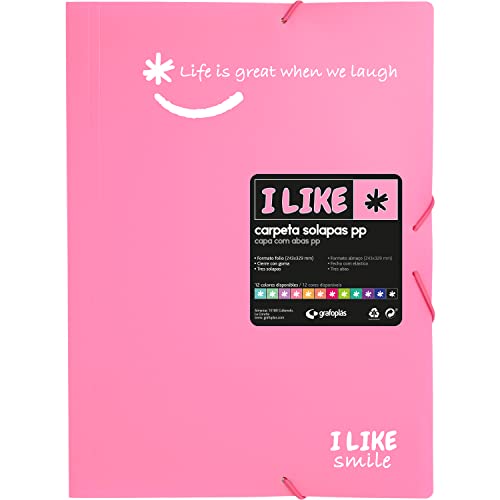 Grafoplas 4800853. Carpeta con Gomas Elásticas, 3 Solapas... - Maison & Cuisine Amazon Espagne à 2.59€