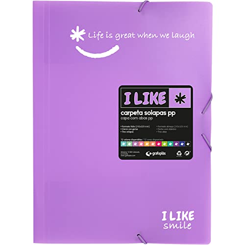 Grafoplas 4800869. Carpeta Escolar Tres Solapas y Gomas... - Home & Kitchen Amazon Spain à 2.73€