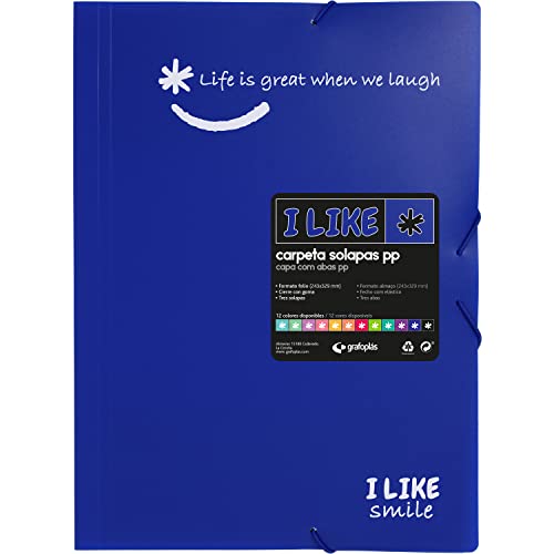 Grafoplas 4800830. Carpeta con 3 Solapas de Polipropileno... - Maison & Cuisine en promo à 2.69€