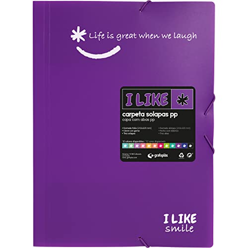 Grafoplás 4800835. School Folder Three Lapels and Rubbers... - Amazon Royaume-Uni à 2.34€