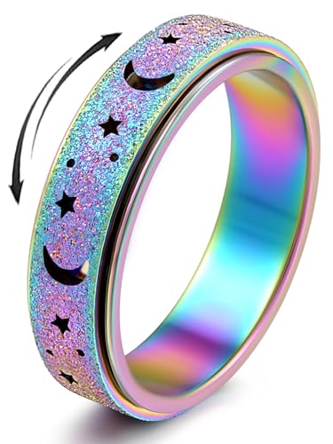 MHWTTY Anillo giratorio para ansiedad, anillo de ansiedad... - Jouets & Jeux Amazon Espagne à 13.60€