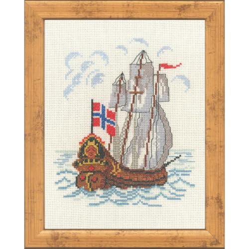 Permin Kreuzstich Stickpackung Schiff Norwegen Zählmuster - Maison & Cuisine Amazon Allemagne à 23.29€